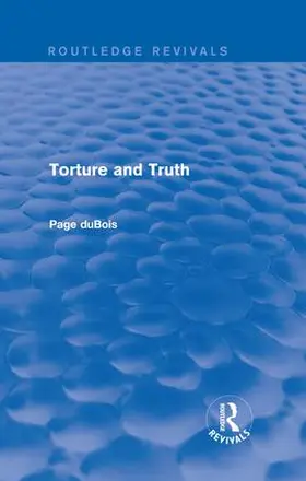 duBois |  Torture and Truth | Buch |  Sack Fachmedien