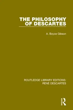 Gibson | The Philosophy of Descartes | Buch | 978-1-138-20493-5 | sack.de