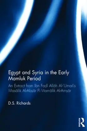 Richards |  Egypt and Syria in the Early Mamluk Period | Buch |  Sack Fachmedien