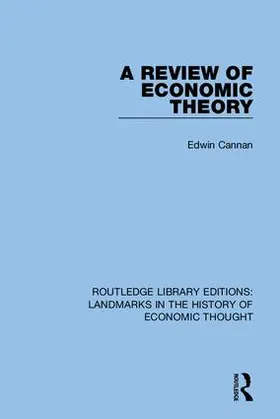 Routledge Library Editions: Landmarks in the History of Economic Thought | Buch | 978-1-138-21086-8 | www.sack.de