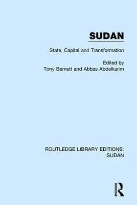 Barnett / Abdelkarim |  Sudan | Buch |  Sack Fachmedien