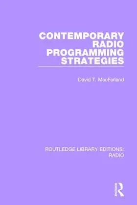 MacFarland |  Contemporary Radio Programming Strategies | Buch |  Sack Fachmedien