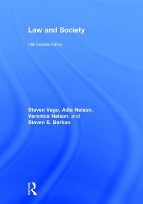 Vago / Nelson / Barkan | Law and Society | Buch | 978-1-138-21591-7 | sack.de