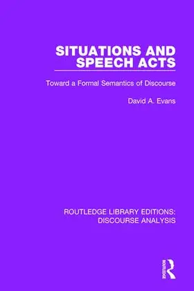 Evans |  Situations and Speech Acts | Buch |  Sack Fachmedien