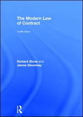 Devenney / Stone |  The Modern Law of Contract | Buch |  Sack Fachmedien