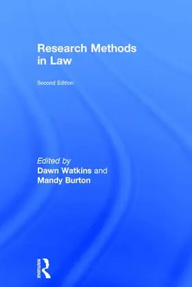 Watkins | Research Methods in Law | Buch | 978-1-138-23018-7 | www.sack.de
