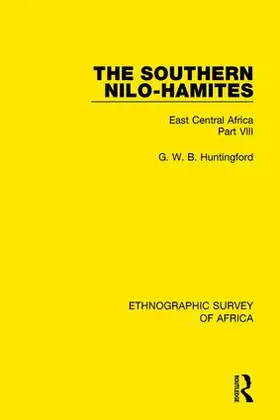 Huntingford | The Southern Nilo-Hamites | Buch | 978-1-138-23219-8 | www.sack.de