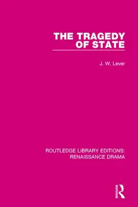 Lever | The Tragedy of State | Buch | 978-1-138-23549-6 | sack.de