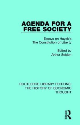 Seldon | Agenda for a Free Society | Buch | 978-1-138-23843-5 | sack.de
