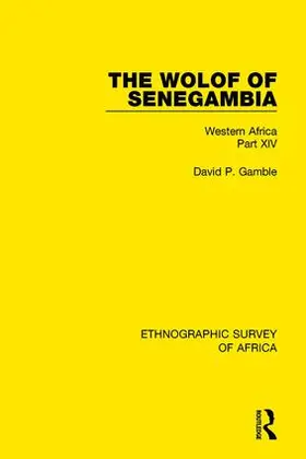 Gamble |  The Wolof of Senegambia | Buch |  Sack Fachmedien