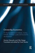 Heinsohn / Steiger / Decker |  Ownership Economics | Buch |  Sack Fachmedien