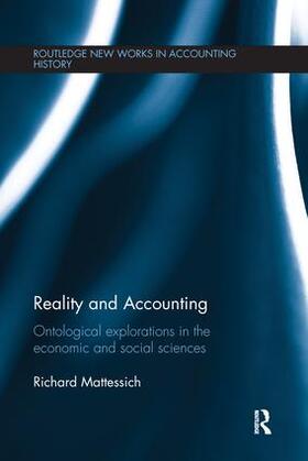 Mattessich | Reality and Accounting | Buch | 978-1-138-24240-1 | sack.de