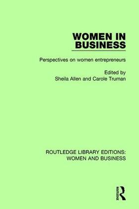 Allen / Truman | Women in Business | Buch | 978-1-138-24317-0 | sack.de