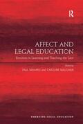 Maughan / Maharg |  Affect and Legal Education | Buch |  Sack Fachmedien