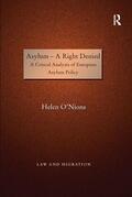 O'Nions |  Asylum--A Right Denied | Buch |  Sack Fachmedien