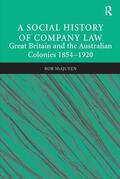 McQueen |  A Social History of Company Law | Buch |  Sack Fachmedien