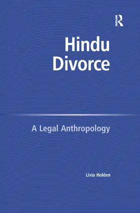 Holden |  Hindu Divorce | Buch |  Sack Fachmedien