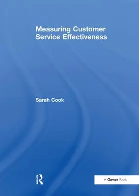 Cook |  Measuring Customer Service Effectiveness | Buch |  Sack Fachmedien