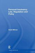 Milman |  Personal Insolvency Law, Regulation and Policy | Buch |  Sack Fachmedien