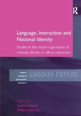 Hester / Housley |  Language, Interaction and National Identity | Buch |  Sack Fachmedien