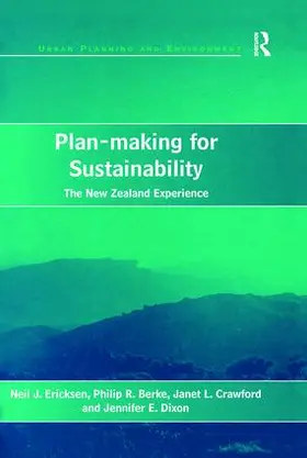 Ericksen / Berke / Dixon |  Plan-making for Sustainability | Buch |  Sack Fachmedien