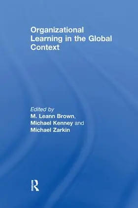 Kenney / Brown |  Organizational Learning in the Global Context | Buch |  Sack Fachmedien