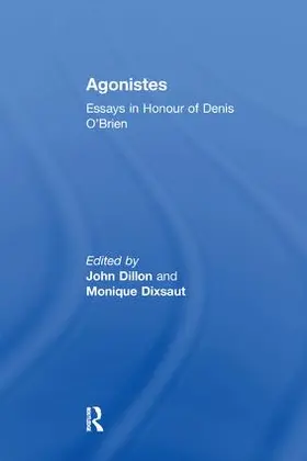 Dixsaut / Dillon |  Agonistes | Buch |  Sack Fachmedien