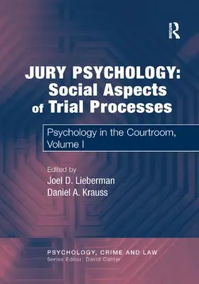 Krauss / Lieberman |  Jury Psychology: Social Aspects of Trial Processes | Buch |  Sack Fachmedien