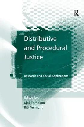 Törnblom / Vermunt |  Distributive and Procedural Justice | Buch |  Sack Fachmedien
