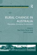 Connell / Dufty-Jones |  Rural Change in Australia | Buch |  Sack Fachmedien