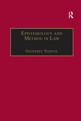 Samuel | Epistemology and Method in Law | Buch | 978-1-138-26741-1 | sack.de