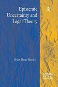 Burge-Hendrix |  Epistemic Uncertainty and Legal Theory | Buch |  Sack Fachmedien