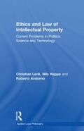 Lenk / Hoppe |  Ethics and Law of Intellectual Property | Buch |  Sack Fachmedien