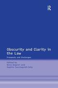 Cacciaguidi-Fahy / Wagner |  Obscurity and Clarity in the Law | Buch |  Sack Fachmedien