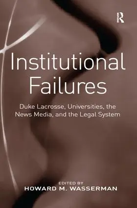 Wasserman | Institutional Failures | Buch | 978-1-138-27695-6 | sack.de