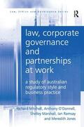 Mitchell / O'Donnell / Marshall |  Law, Corporate Governance and Partnerships at Work | Buch |  Sack Fachmedien