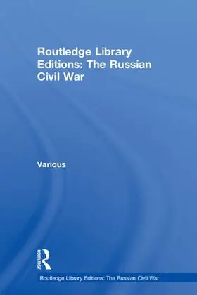  Routledge Library Editions: The Russian Civil War | Buch |  Sack Fachmedien