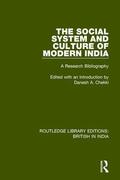 Chekki |  The Social System and Culture of Modern India | Buch |  Sack Fachmedien