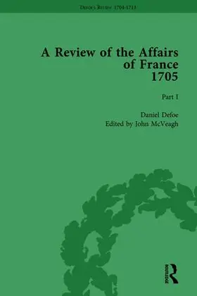 McVeagh |  Defoe's Review 1704-13, Volume 2 (1705), Part I | Buch |  Sack Fachmedien