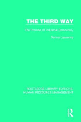 Lawrence | The Third Way | Buch | 978-1-138-28837-9 | sack.de