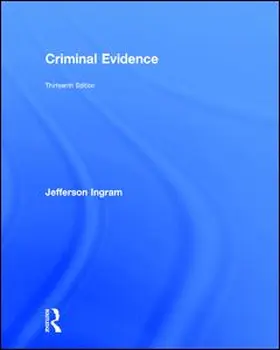 Ingram | Criminal Evidence | Buch | 978-1-138-28904-8 | www.sack.de
