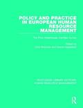 Brewster / Hegewisch |  Policy and Practice in European Human Resource Management | Buch |  Sack Fachmedien