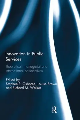 Osborne / Brown / Walker |  Innovation in Public Services | Buch |  Sack Fachmedien