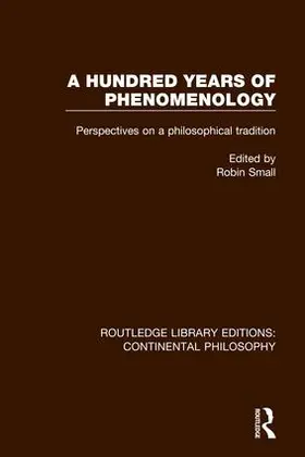 Small |  A Hundred Years of Phenomenology | Buch |  Sack Fachmedien