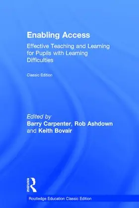 Carpenter / Ashdown / Bovair |  Enabling Access | Buch |  Sack Fachmedien