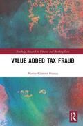 Frunza |  Value Added Tax Fraud | Buch |  Sack Fachmedien