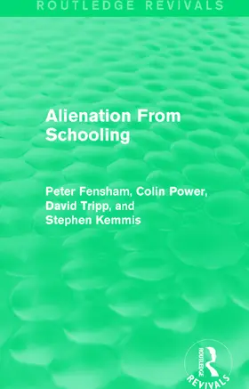 Fensham |  Alienation From Schooling (1986) | Buch |  Sack Fachmedien
