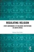 Van Coller |  Regulating Religion | Buch |  Sack Fachmedien