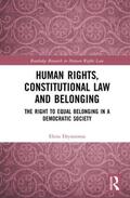 Drymiotou |  Human Rights, Constitutional Law and Belonging | Buch |  Sack Fachmedien