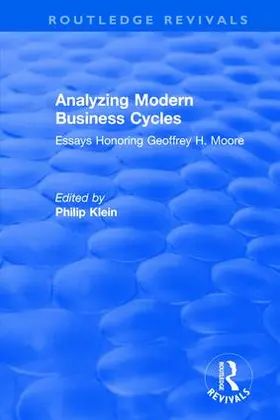 Klein | Analyzing Modern Business Cycles | Buch | 978-1-138-29927-6 | www.sack.de